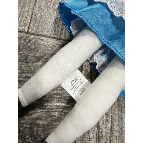 ALICE IN WONDERLAND bean bag plush doll Disney Store exclusive Large 18 Inch - Picture 5 of 7